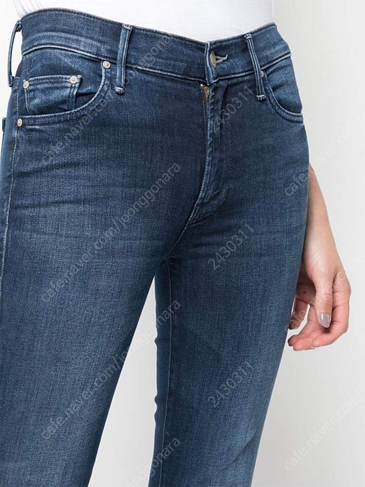 MOTHER 마더데님 아웃사이더 크롭진 진청워시 26--7