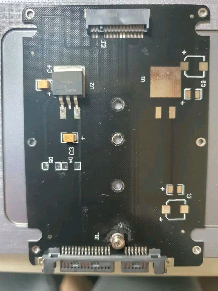 msata to sata3 변환 컨버터--3