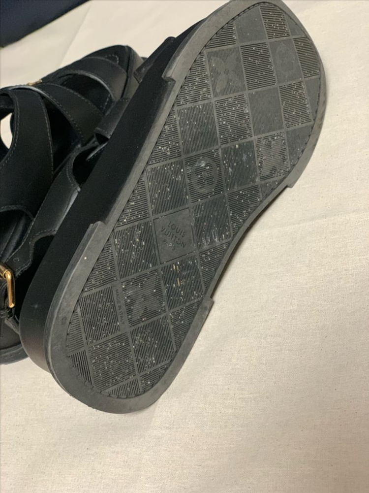 루이비통 마야 플랫폼 샌들--3