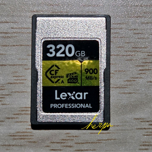 렉사 CFexpreee A 320GB 골드
