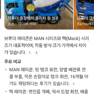 브루더 래미콘트럭