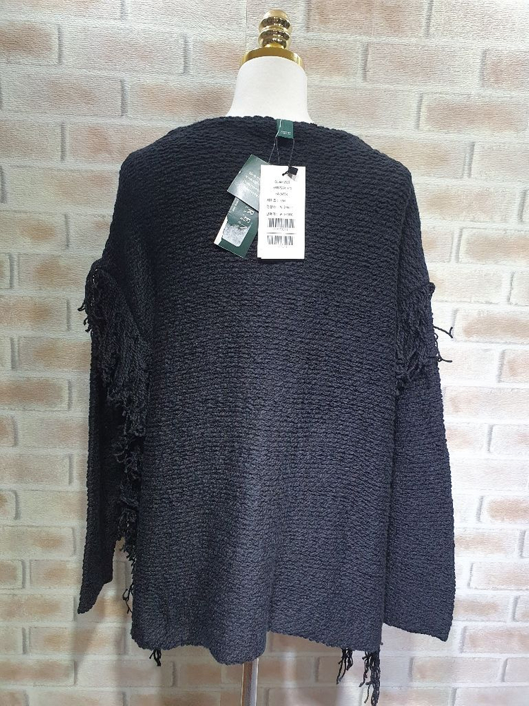 택부착 249,000원 폴로 수술 에스닉 니트 M--8