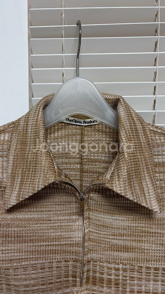 더오픈프로덕트 반팔 집업--2