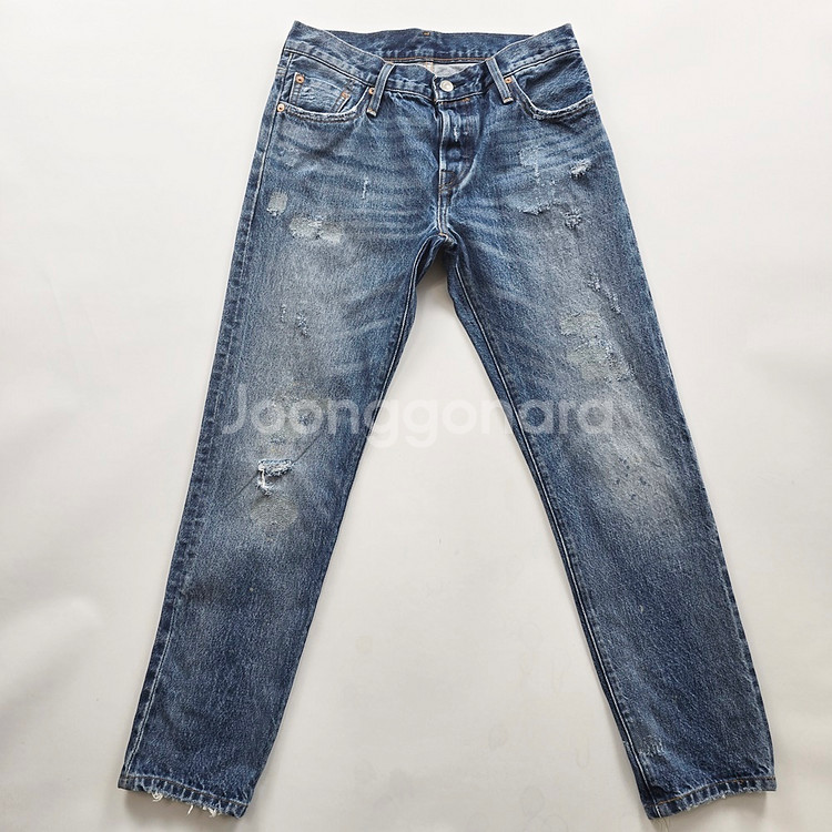 리바이스 501 청바지 데님 사이즈27 R4166--4