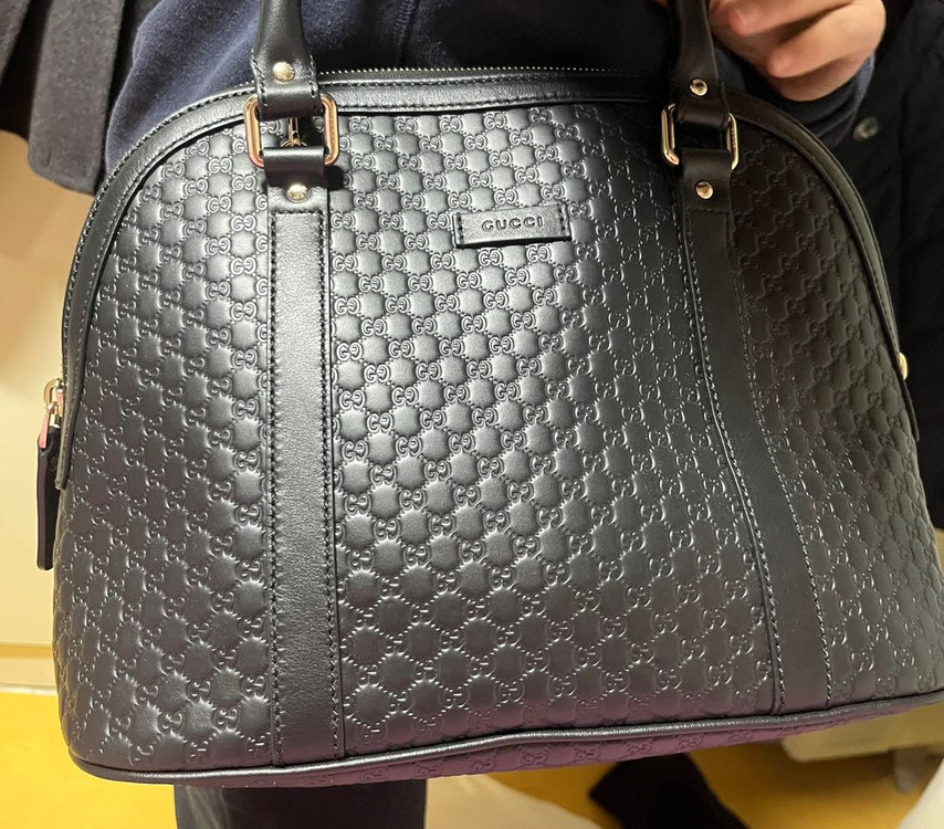 구찌가방 마이크로시마미디음 토트백 판매(교환도가능)--1