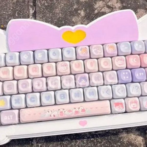 리그오브레전드 롤 유미 고양이 키보드 키판 (키캡X)