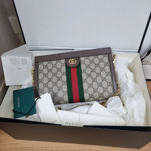 구찌 GG 오피디아 체인 숄더백 스몰