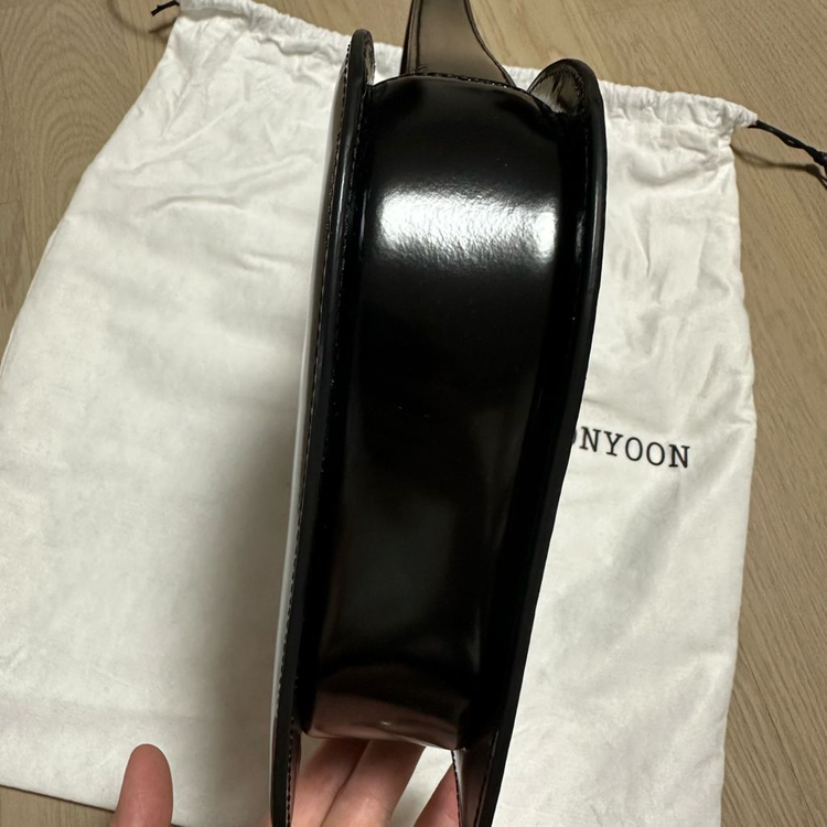 페퍼윤윤 하트백 복스 블랙 / 미듐 사이즈--5