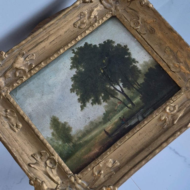 앤틱액자 유화액자 빈티지액자 골드액자 우드액자 빈티지유화 앤틱유화 풍경액자--1