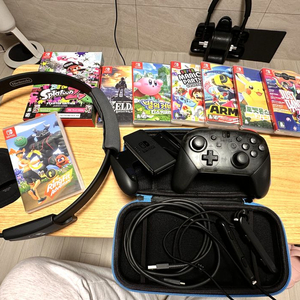 (가격낮춤)닌텐도 스위치 타이틀 추가 악세사리 일괄판매합니다.