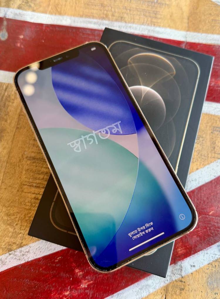 아이폰12 프로맥스 골드 512GB S급 박스풀 + 액세서리 판매해요!--10