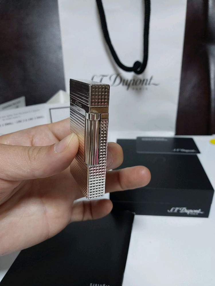 [풀세트] 듀퐁라이터 라인2 ca16184 은장 듀퐁라이타--3