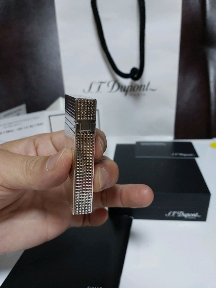 [풀세트] 듀퐁라이터 라인2 ca16184 은장 듀퐁라이타--4