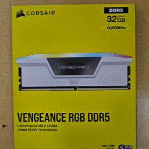 커세어 벤젠스 rgb ddr5 32gb(16gb*2) 화이트 6000