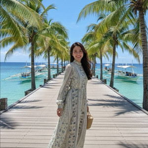 (새상품) 에스닉 롱 여성 원피스