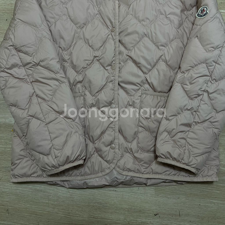 몽클레어 여성 덕다운 다이아 경량패딩 퀼팅자켓 [핑크베이지] 2사이즈--2