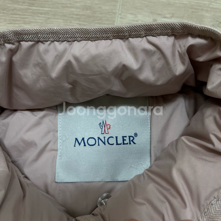 몽클레어 여성 덕다운 다이아 경량패딩 퀼팅자켓 [핑크베이지] 2사이즈--4