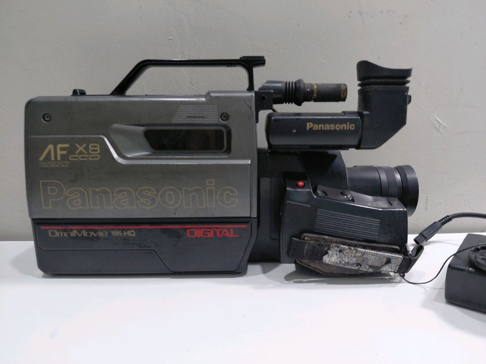 빈티지 파나소닉 OmniMovie VHS 캠코더 (소품/수집용)--1