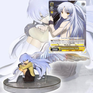 엔젤비트 타치바나 카나데 피규어 + 슈발츠 카드 미소녀피규어