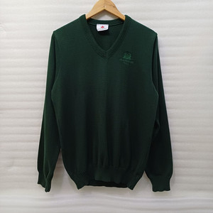 제주 국제학교 블랭섬홀 브이넥 니트 남성 XL 105 사랑봉봉