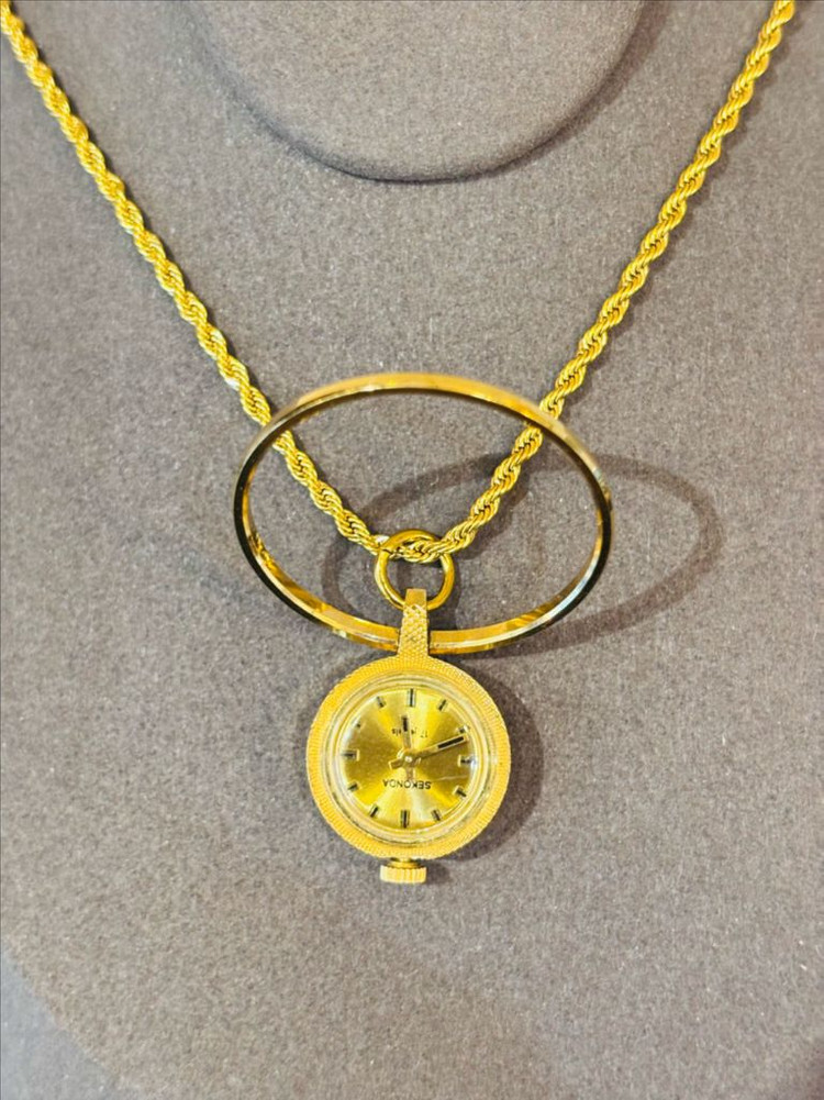 소련 세콘다 Sekonda 빈티지 펜던트 기계식 시계 #2--3