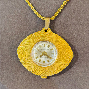 스위스 Khesar 빈티지 펜던트 기계식 시계