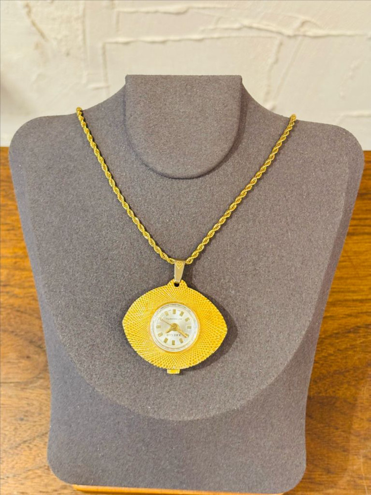 스위스 Khesar 빈티지 펜던트 기계식 시계--1