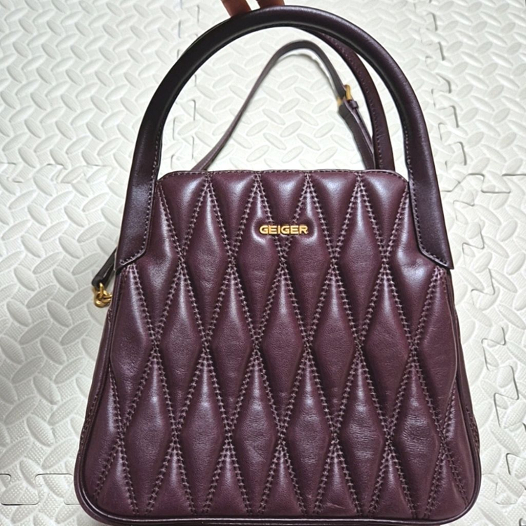 가이거 램펠 양가죽 퀼티드백--1