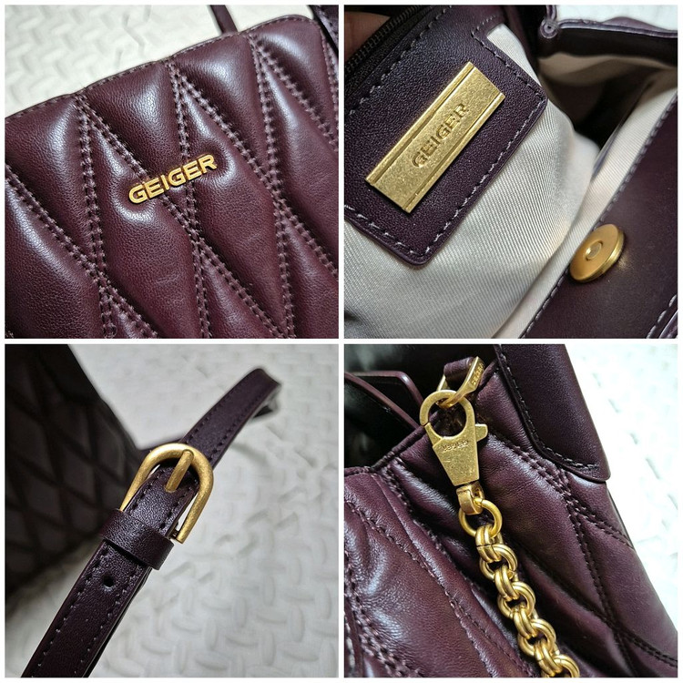 가이거 램펠 양가죽 퀼티드백--7