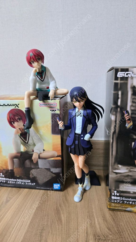 반프레스토 기동전사 건담 지쿠악스 아마테 유즈리하 & 냐안 일괄--2