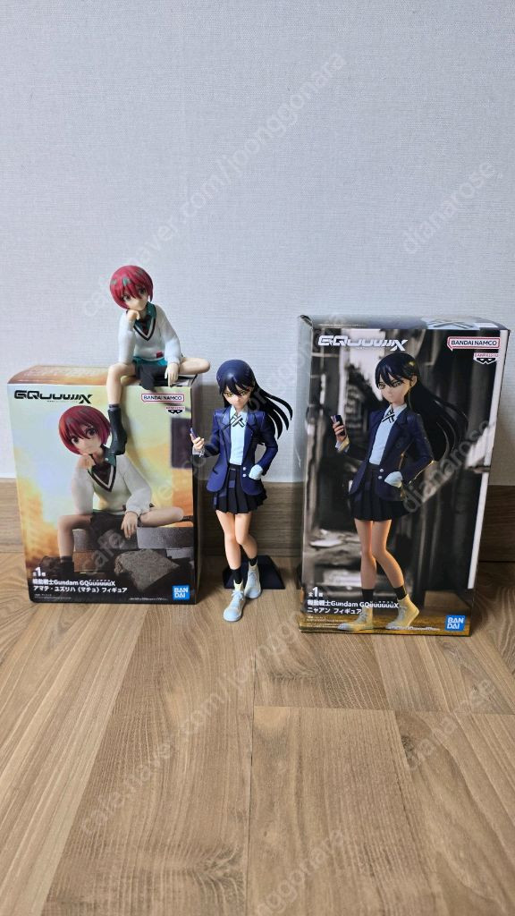 반프레스토 기동전사 건담 지쿠악스 아마테 유즈리하 & 냐안 일괄--3