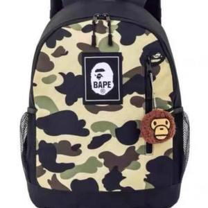 국내배송 베이프 백팩 일본잡지부록 20L 카모플라쥬 배낭 가방 백팩 키링