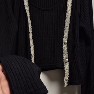 나시 세트 니트가디건