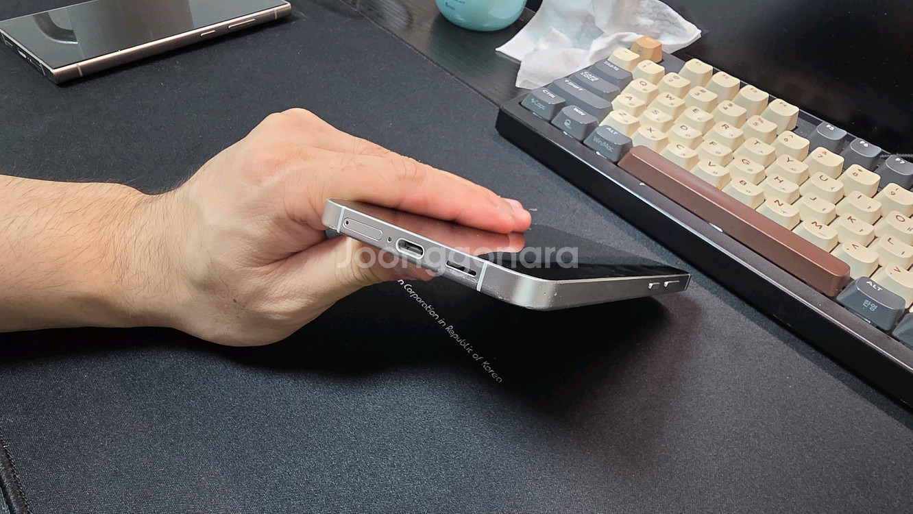 갤럭시s24 플러스 실버 256GB--3