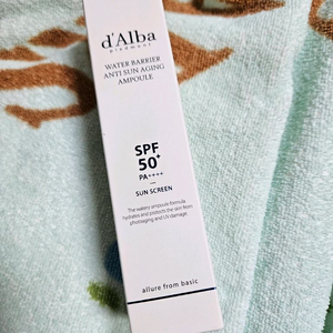 새거 달바 워터배리어 선크림 -빠른거래원해요