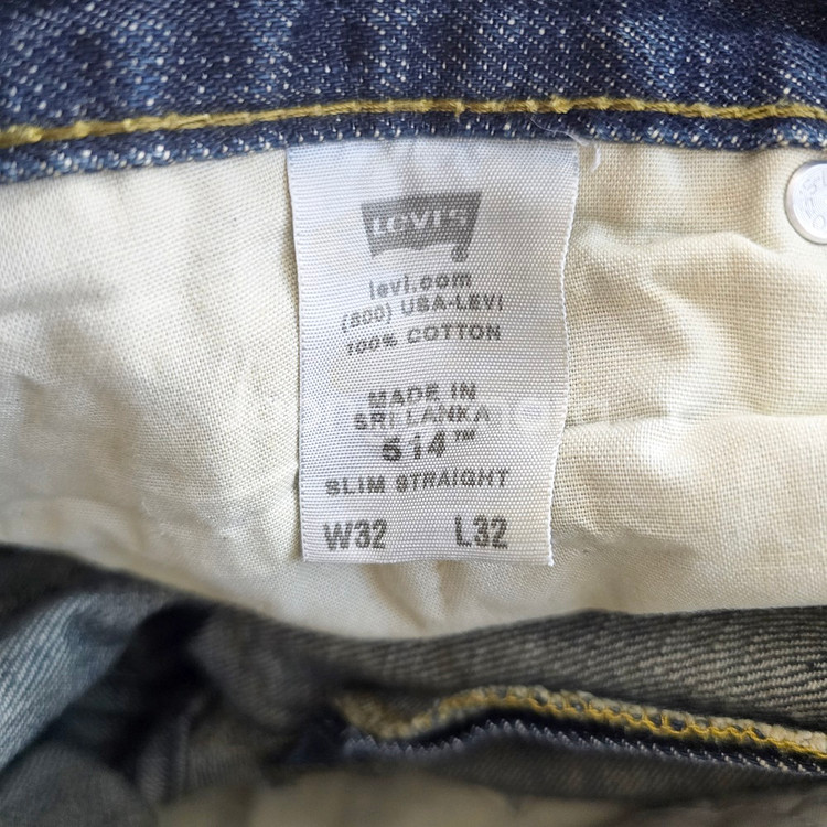 리바이스 청바지 일자 데님 사이즈32 R4167--5