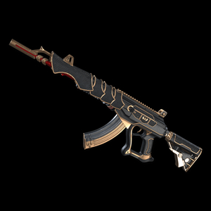 스팀배그 악마의손길 에이스 8레벨 람보르기니 쿤타치 금색 장패드 이미지