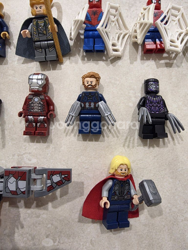 레고 마블 미니피규어 일괄 판매--7