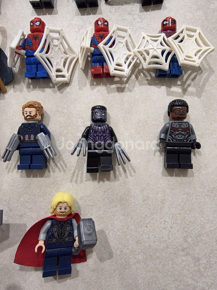레고 마블 미니피규어 일괄 판매--8