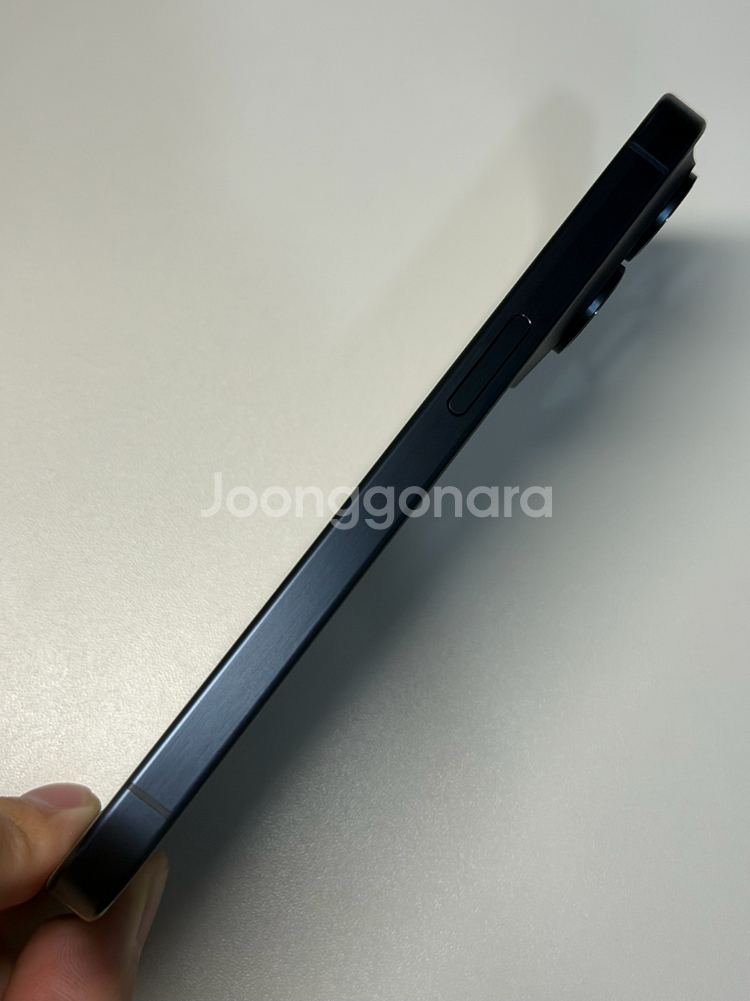 아이폰15프로 딥블루 128기가--5