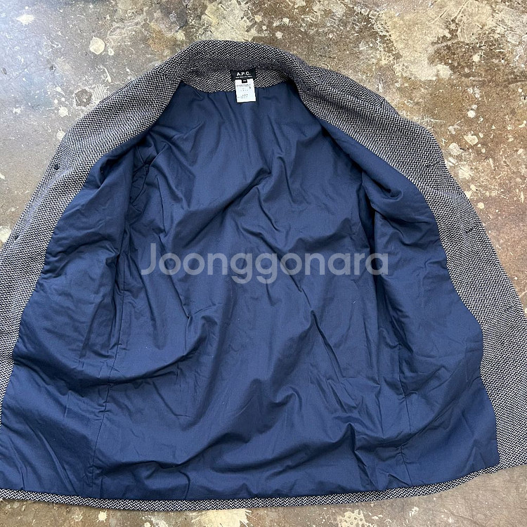 M) A.P.C 아페쎄 싱글코트 apc코트--4