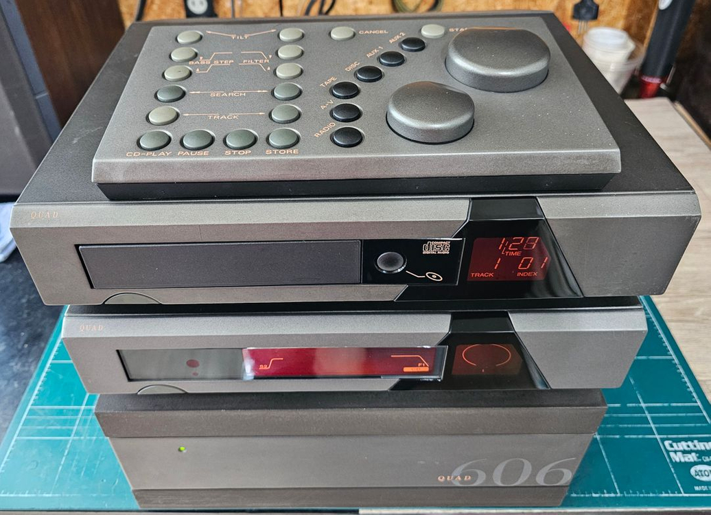 QUAD 프리 파워 CD 판매합니다 이미지