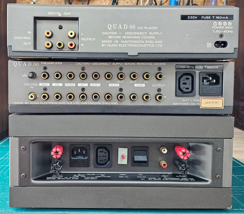 QUAD 프리 파워 CD 판매합니다 이미지