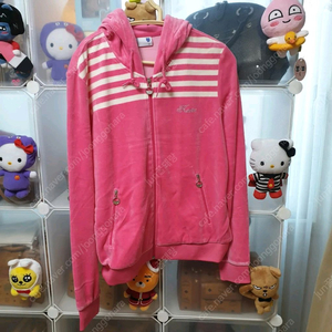 케이스위스 여성 벨벳 트레이닝복자수핑크 벨벳 정품 핑크