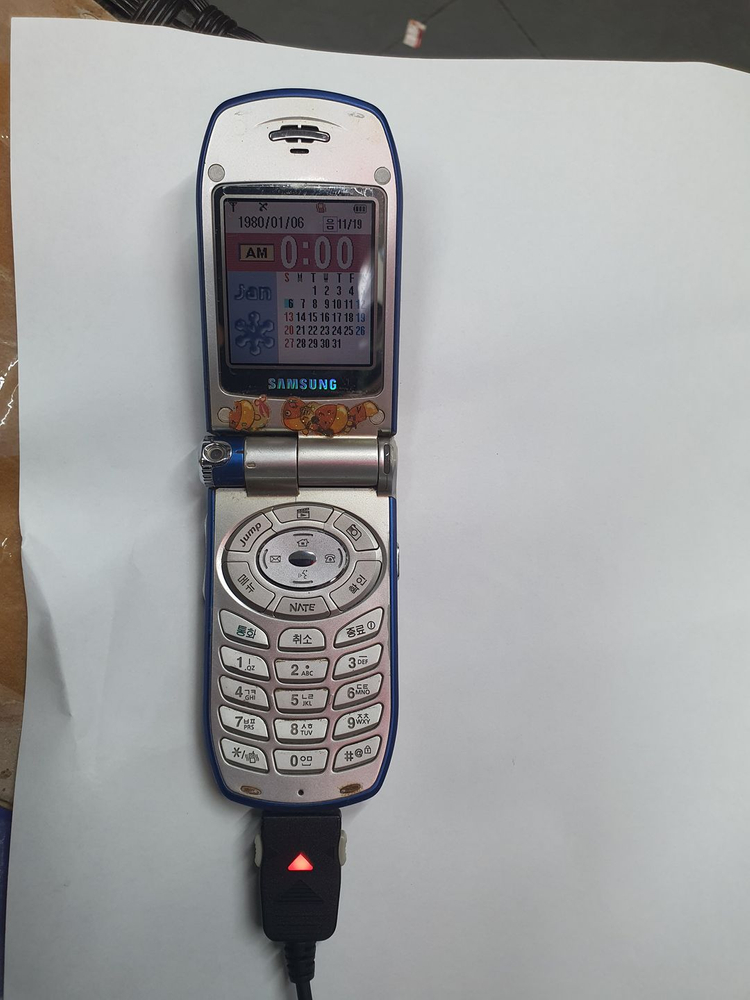 삼성 갤럭시 SCH V300 2G폰 올드폰 골동폰 이미지