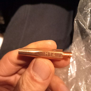 용접 팁 1.2파이 100개팝니다