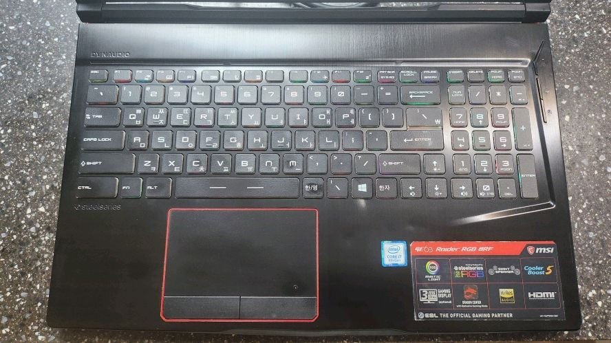 MSI GE63 플래그쉽 고성능 i7 게이밍 노트북/GTX1070 이미지