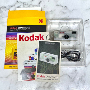 코닥 차메라 키체인 키링 시크릿 새상품