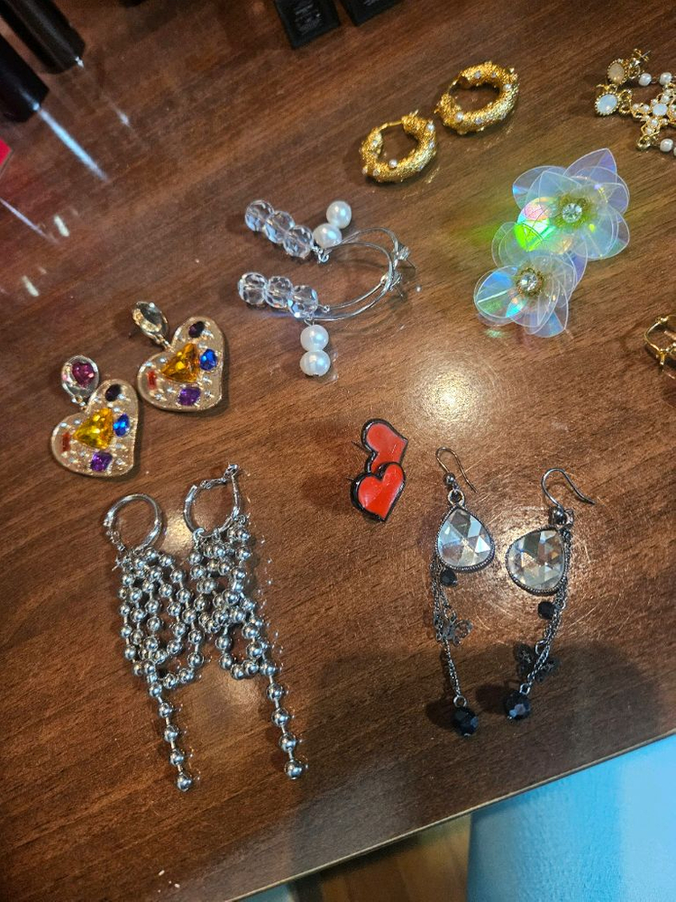 다양한 귀걸이 세트--3