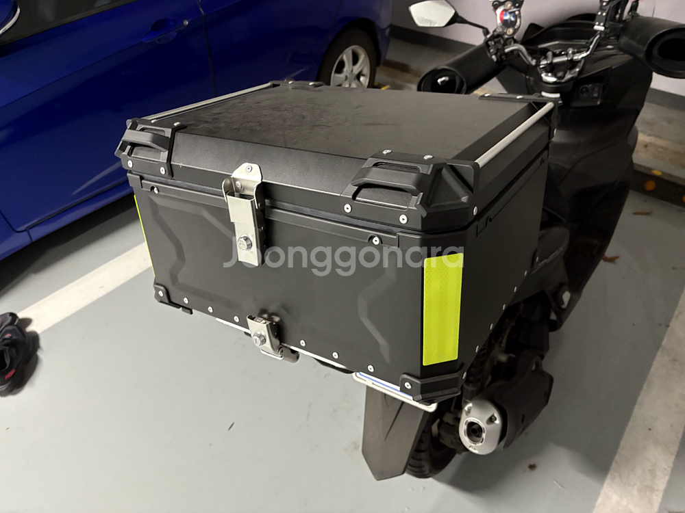 혼다 PCX125 블랙 오토바이 (탑박스, 헬멧 포함)--5